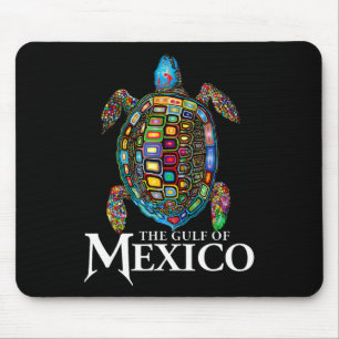 Graphic Sea Turtle Gulf Of Mexico Never Forget Tru Mouse Pad