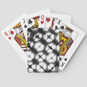Graphic Shibori I Playing Cards