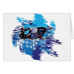 Graphic Snowmobiler