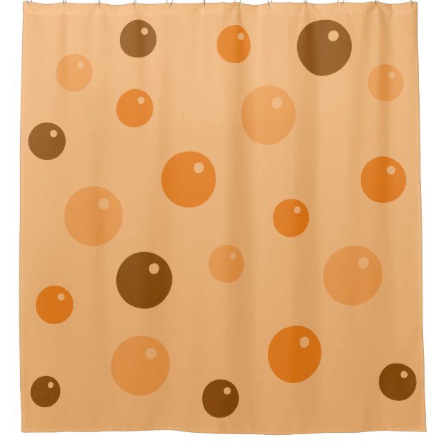 Graphic Soap Orange Bubbles on any Colour (Front)