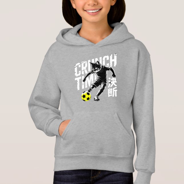 Graphic Soccer Cat - For Anime Fans & Gamers (Front)