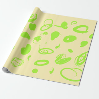 Graphic spots design  wrapping paper