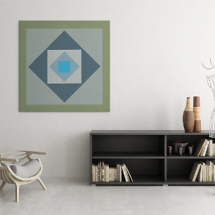 Graphic Squares Canvas Print