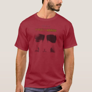 Graphic Stencil: Mostly Human T-Shirt