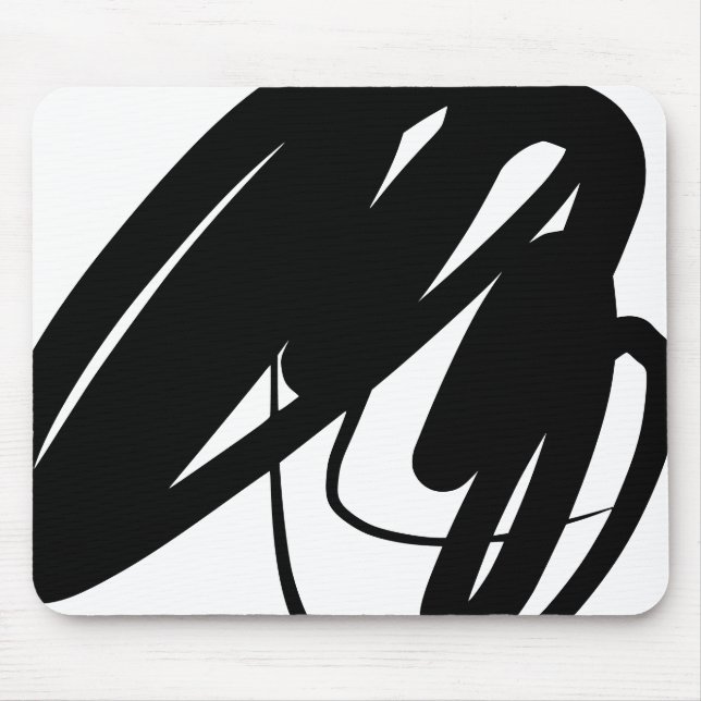 Graphic style design mouse pad (Front)