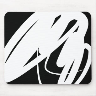 Graphic style design mouse pad