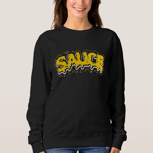 Graphic Tees Sauce Dripping Sneaker Match 1 High O (Front)