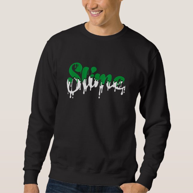 Graphic Tees Slime Dripping Sneaker Match 3 Pine G (Front)