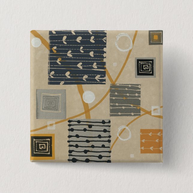 Graphic Tiles 2 Inch Square Button (Front)