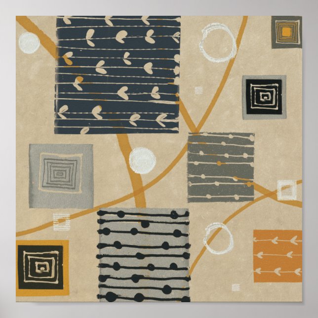 Graphic Tiles Poster (Front)