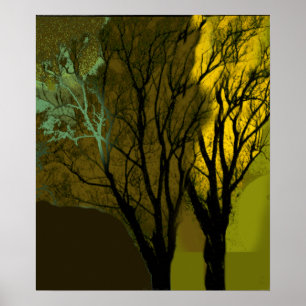Graphic Tree Poster