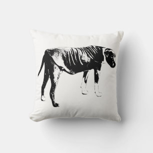 Graphic Vest, Restful Accent Throw Pillow