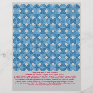 Graphical Blue White Flyer