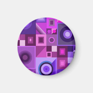 Graphical colourful love mom dad daughter son boss magnet