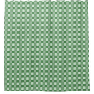 Graphical Woven Chequered Spring Green