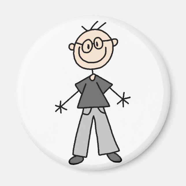 Graphique à coller Magnet grand-père (Devant)