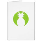 Graphique bienvenu d'ananas