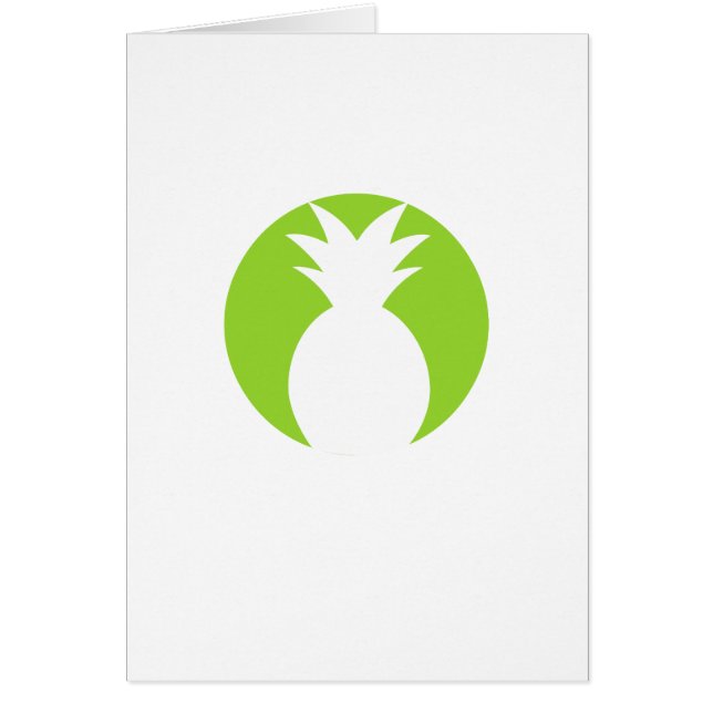 Graphique bienvenu d'ananas (Devant)