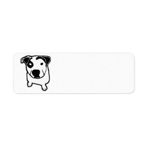 Graphique d'à l'os de pitbull