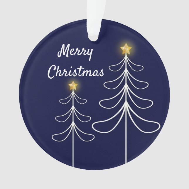 Graphique d'arbre de Noël de la Marine moderne (devant)