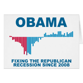 Graphique de croissance de travail d'Obama