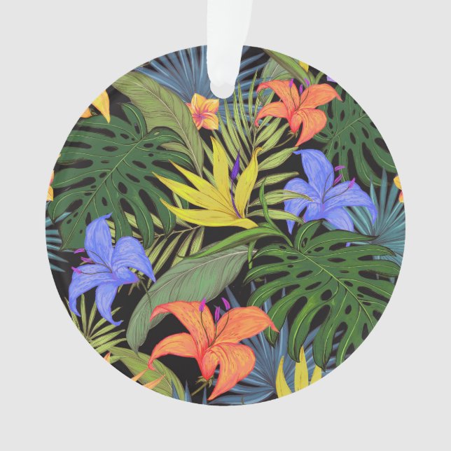 Graphique de fleur d'Aloha de Hawaii tropical (devant)