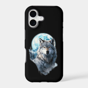 Graphique de la Lune de Loup Hurlement ,Sous la Nu