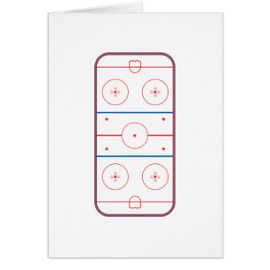 graphique de la patinoire de hockey