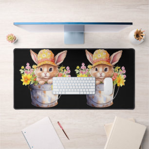 Graphique de lapin pour filles Floral Printemps He