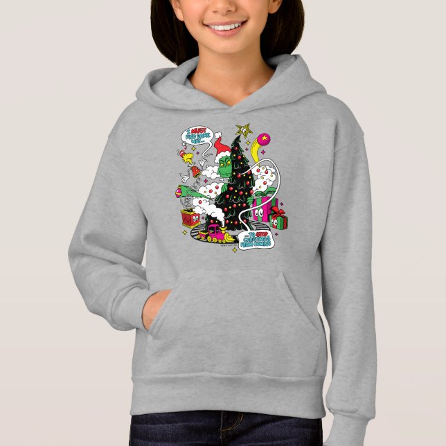Graphique de Noël coloré Grinch (Devant)