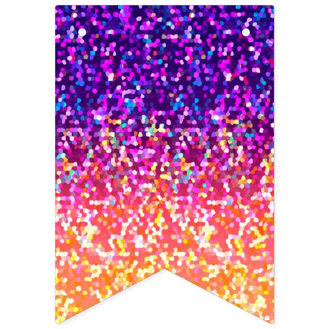 Graphique de parties scintillantes de bannière (Premier drapeau)