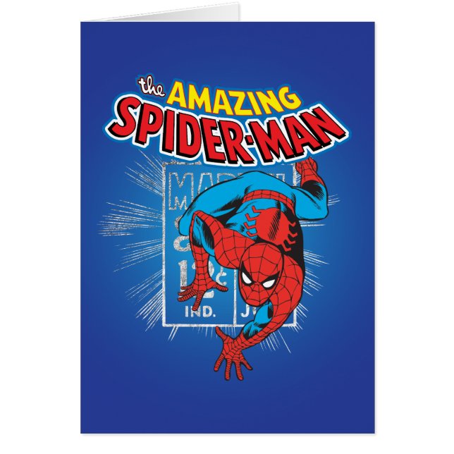 Graphique de prix rétro Spider-Man (Devant)
