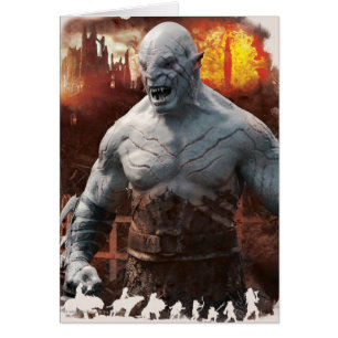 Graphique de silhouette d'Azog et d'Orcs