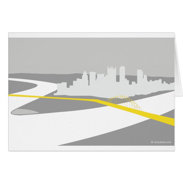 Graphique d'horizon de Pittsburgh (Devant horizontal)