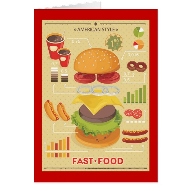 Graphique d'information d'aliments de préparation (Devant)