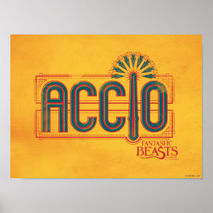 Graphique d'orthographe Red Art Déco ACCIO™