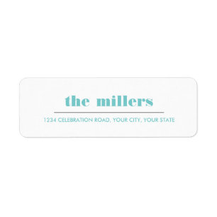 Graphique minimal   Aqua Blue Hipster