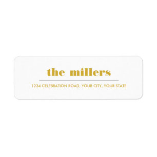 Graphique minimal Hipster jaune moutarde