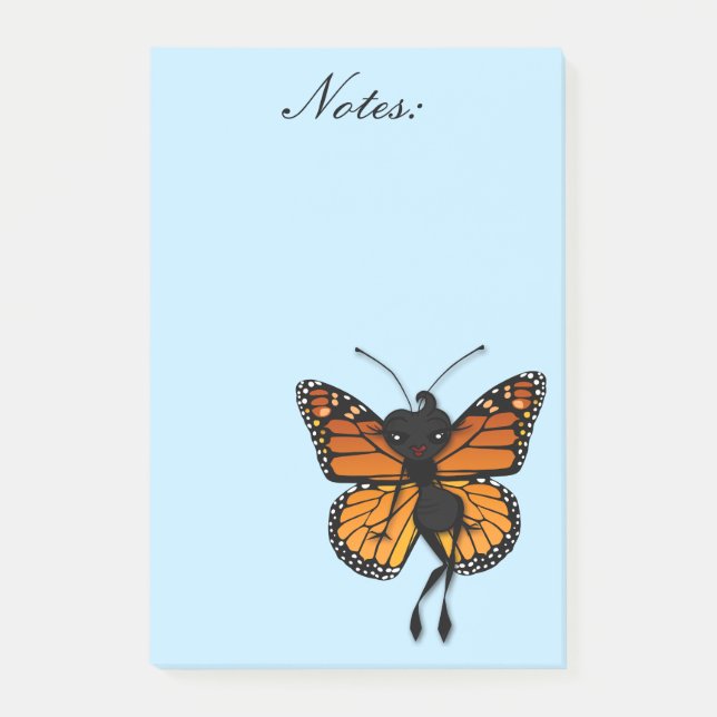 GRAPHIQUE POST-IT DE MONARQUE CUITE (Devant)