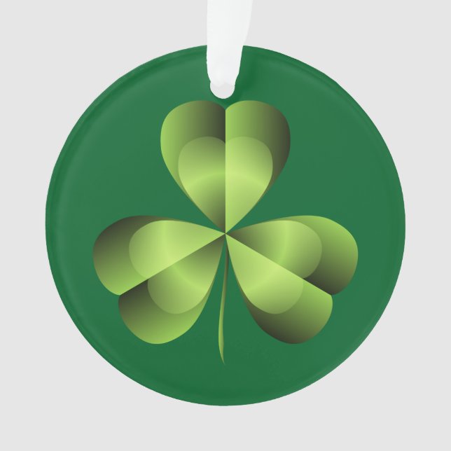 Graphique shamrock à trois feuilles (devant)