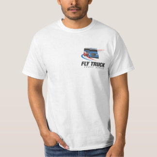 Graphiques de T-shirt blanc de série de