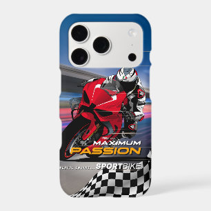 Graphisme de course de Superbike Passion Maximale 