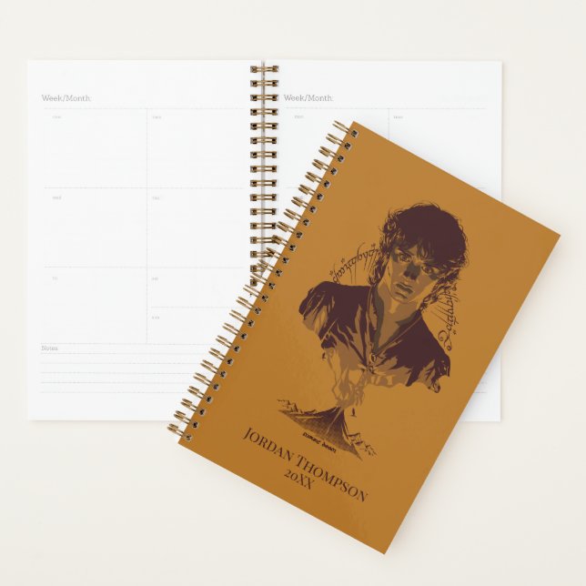 Graphisme de l'inscription Tengwar de FRODO™ MOUNT (Devant avec enveloppe)