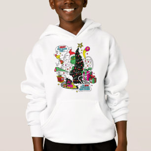 Graphisme de Noël coloré de Grinch