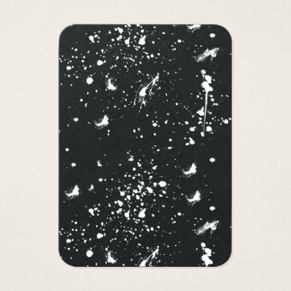 Graphisme de projection de peinture blanche Tache