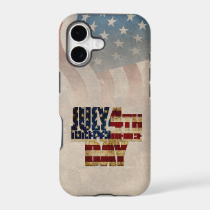 Graphisme Grunge USA 4 juillet Indépendance