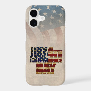 Graphisme Grunge USA 4 juillet Indépendance