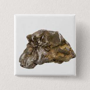 Graphite, Danville, Vermont, USA 2 Inch Square Button