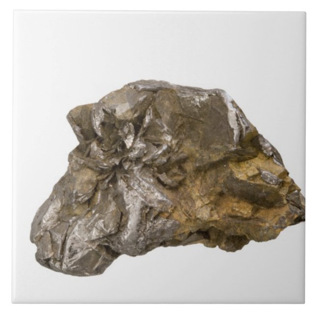 Graphite, Danville, Vermont, USA Tile (Front)