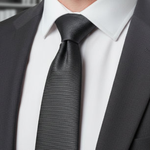 Graphite Gradient Dark Ombre Graphite Tie